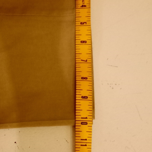 PURITAN Pants Khaki Slacks Pleated Front Size 40/24" Short Wide Legs - Picture 7 of 8